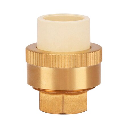 Homewerks Schedule 40 0.5 in. Slip x 0.62 in. Dia. Compression Brass Transition Fitting 4694188